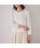 【エニィ スィス/any SiS】の【洗える】フロントプリーツシフォン ブラウス オフ|ID: prp329100004527358 ipo3291000000032709073