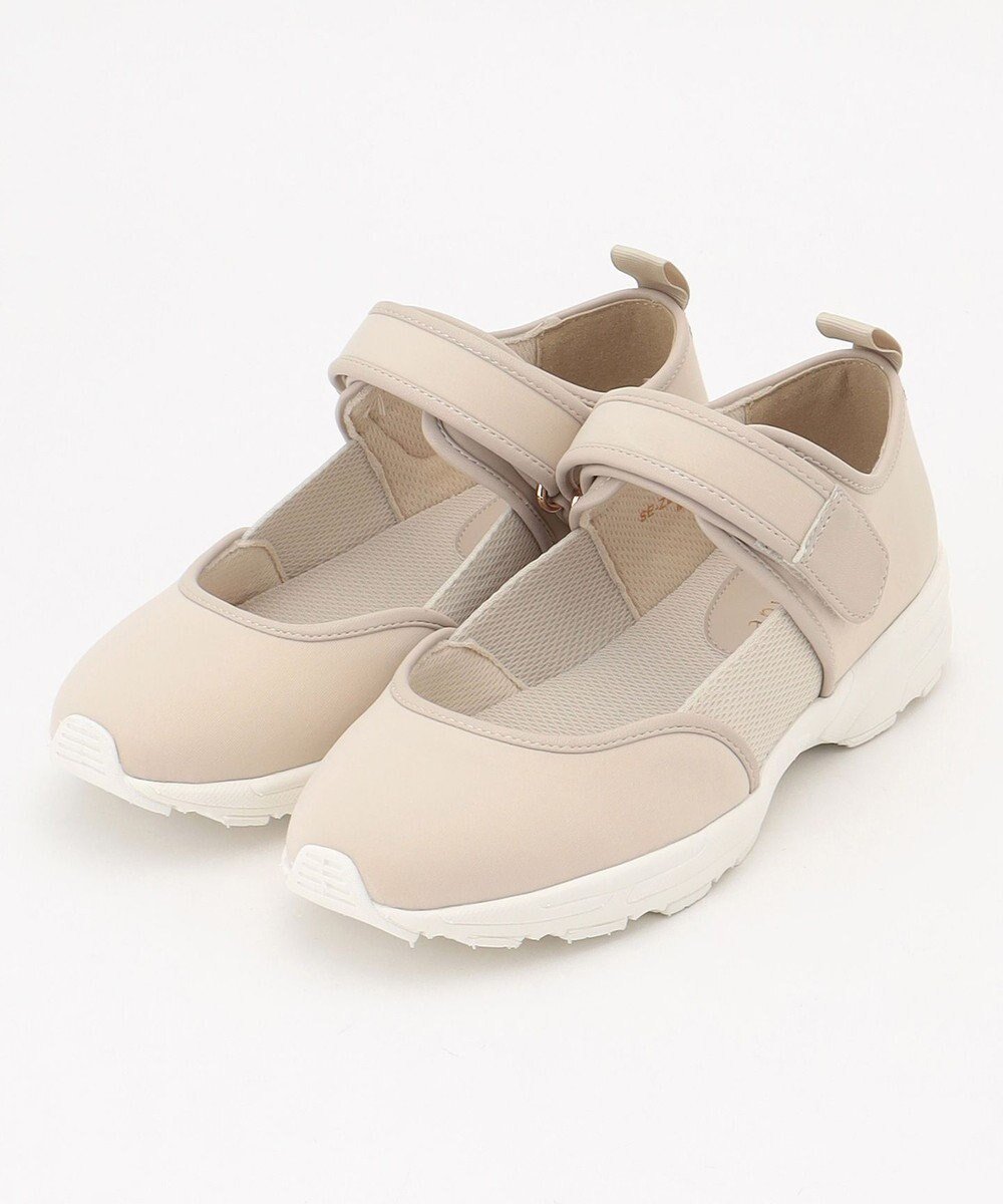 【エニィファム/any FAM】のベルクロライトスニーカー インテリア・キッズ・メンズ・レディースファッション・服の通販 founy(ファニー) 　ファッション　Fashion　レディースファッション　WOMEN　サンダル　Sandals　スニーカー　Sneakers　スリム　Slim　夏　Summer　春　Spring　S/S・春夏　Ss・Spring/Summer　ライトベージュ|ID: prp329100004527361 ipo3291000000032016212
