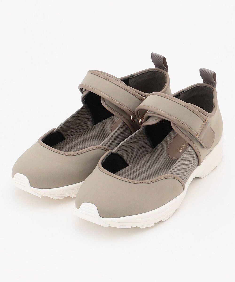 【エニィファム/any FAM】のベルクロライトスニーカー インテリア・キッズ・メンズ・レディースファッション・服の通販 founy(ファニー) 　ファッション　Fashion　レディースファッション　WOMEN　サンダル　Sandals　スニーカー　Sneakers　スリム　Slim　夏　Summer　春　Spring　S/S・春夏　Ss・Spring/Summer　カーキ|ID: prp329100004527361 ipo3291000000032016213