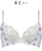 【ワコール/WACOAL】の【ハグするブラ】 ブラジャー 体温を感知してカラダになじむ 谷間メイク 脇・背中すっきり レディース BRB498 /ワコール ブルー|ID: prp329100004527377 ipo3291000000032666033