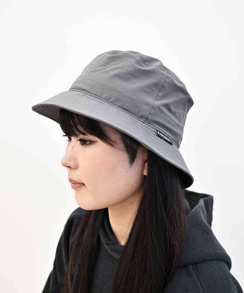 【ファクション/FACTION】の【UVカット/防水/透湿/撥水/】MANAZUO 晴雨兼用バケットハット インテリア・キッズ・メンズ・レディースファッション・服の通販 founy(ファニー) 　ファッション　Fashion　レディースファッション　Fashion for Women　キャップ&ハット　Hats & Caps　コンパクト　Compact, Small Size　軽量　Lightweight, Ultra Light　ストレッチ　Stretch, Stretchy Fabric　帽子　Hat, Headwear　CHARCOAL|ID: prp329100004527381 ipo3291000000033668908