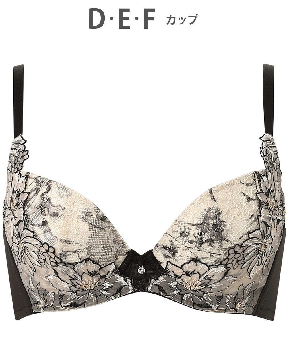 【ワコール/WACOAL】のブラジャー 【ハグするブラ】 体温を感知してカラダになじむ 谷間メイク 脇高設計 レディース BXB478 /ワコール インテリア・キッズ・メンズ・レディースファッション・服の通販 founy(ファニー) 　ファッション　Fashion　レディースファッション　Fashion for Women　アンダー　Underwear Essentials　ガーデン　Garden, Gardening　スウィート　Sweet, Cute Style　ストレッチ　Stretch, Stretchy Fabric　デコルテ　Décolleté, Neckline　なめらか　Smooth, Silky Texture　人気　Popular, Best Seller　フラワー　Flower, Floral　ブラジャー　Bra, Lingerie　ラップ　Wrap, Wrap Design　レース　Lace, Lace Fabric　ワイヤー　Wire, Wired Bra　おすすめ　Recommended / Our Picks　ブラック|ID: prp329100004527384 ipo3291000000033500209