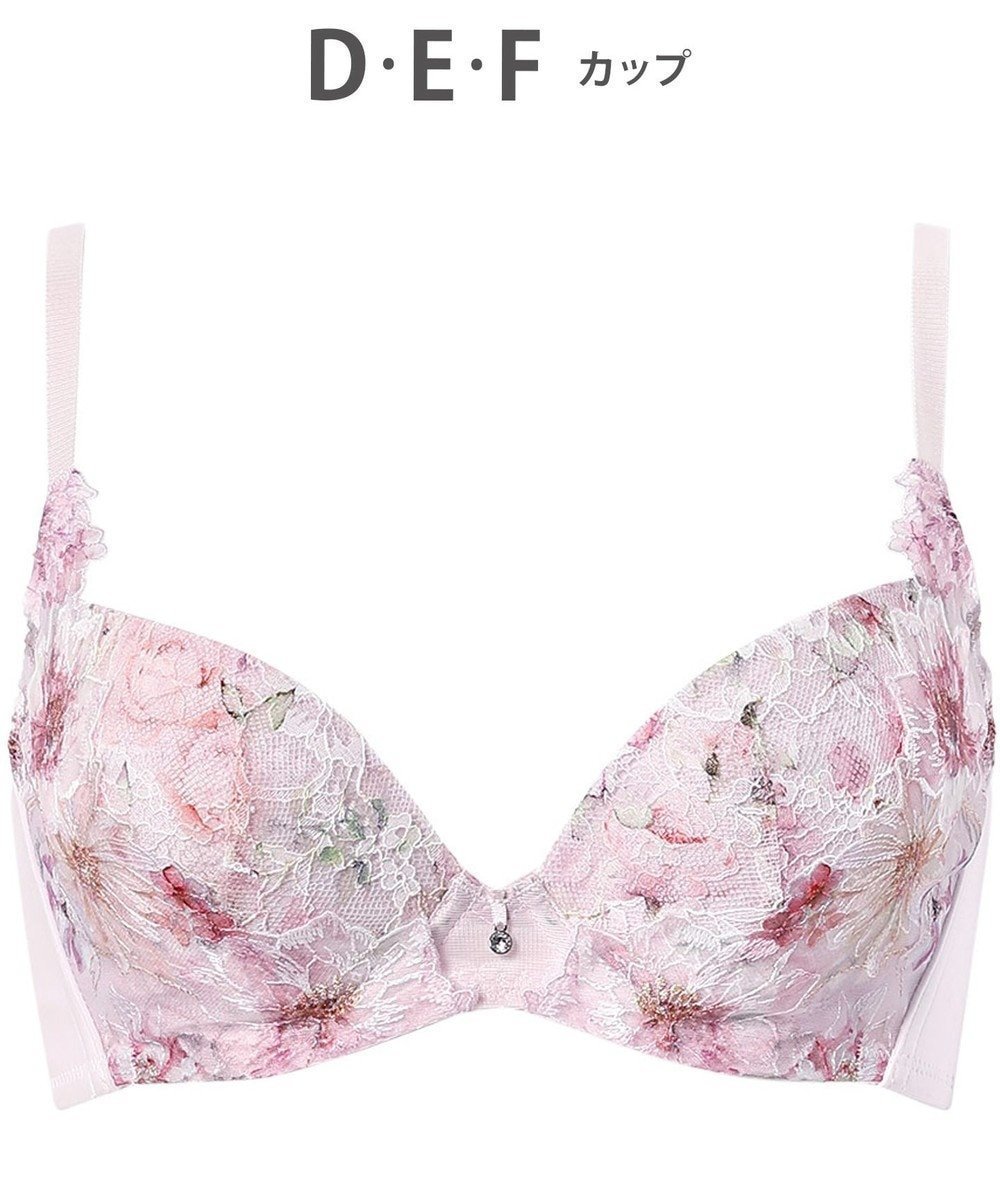 【ワコール/WACOAL】のブラジャー 【ハグするブラ】 体温を感知してカラダになじむ 谷間メイク 脇高設計 レディース BXB478 /ワコール インテリア・キッズ・メンズ・レディースファッション・服の通販 founy(ファニー) 　ファッション　Fashion　レディースファッション　Fashion for Women　アンダー　Underwear Essentials　ガーデン　Garden, Gardening　スウィート　Sweet, Cute Style　ストレッチ　Stretch, Stretchy Fabric　デコルテ　Décolleté, Neckline　なめらか　Smooth, Silky Texture　人気　Popular, Best Seller　フラワー　Flower, Floral　ブラジャー　Bra, Lingerie　ラップ　Wrap, Wrap Design　レース　Lace, Lace Fabric　ワイヤー　Wire, Wired Bra　おすすめ　Recommended / Our Picks　シェルピンク|ID: prp329100004527384 ipo3291000000033500212