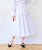 【フェルゥ/Feroux】の【キレイ見えセットアップ対応】オールタック スカート ホワイト系1|ID: prp329100004527388 ipo3291000000033603373