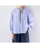 【イェッカ ヴェッカ/YECCA VECCA】のピンタックリボンブラウス Lavender|ID: prp329100004527392 ipo3291000000032016347
