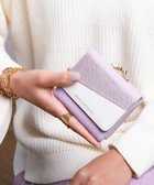 【スタイルコード/STYLE CODE】の【MERCURYDUO/マーキュリーデュオ】ダイアナ トリコカラー口金ミニ財布 ラベンダー|ID: prp329100004527395 ipo3291000000032016360