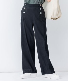 【23区/NIJYUSANKU】 【洗える】リネンヴィスコースストレッチ マリンパンツ人気、トレンドファッション・服の通販 founy(ファニー) ファッション Fashion レディースファッション WOMEN パンツ Pants 春 Spring 洗える Washable コンパクト Compact シンプル Simple ストレッチ Stretch ストレート Straight 定番 Standard フロント Front ボトム Bottom ボーダー Border リネン Linen ワイド Wide S/S・春夏 Ss・Spring/Summer 再入荷 Restock/Back In Stock/Re Arrival 夏 Summer 2023春夏・S/S Ss,Spring/Summer,2023 2023年 2023 |ID:prp329100004527405