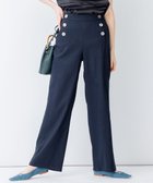 【23区/NIJYUSANKU】の【洗える】リネンヴィスコースストレッチ マリンパンツ 人気、トレンドファッション・服の通販 founy(ファニー) ファッション Fashion レディースファッション WOMEN パンツ Pants 春 Spring 洗える Washable コンパクト Compact シンプル Simple ストレッチ Stretch ストレート Straight 定番 Standard フロント Front ボトム Bottom ボーダー Border リネン Linen ワイド Wide S/S・春夏 Ss・Spring/Summer 再入荷 Restock/Back In Stock/Re Arrival 夏 Summer 2023春夏・S/S Ss,Spring/Summer,2023 2023年 2023 thumbnail ネイビー系|ID: prp329100004527405 ipo3291000000032016411