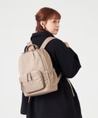 【ラ バガジェリー/LA BAGAGERIE】の【MONICA】13ポケットナイロンリュック グレージュ|ID: prp329100004527407 ipo3291000000032494011
