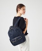【ラ バガジェリー/LA BAGAGERIE】の【MONICA】13ポケットナイロンリュック ネイビー|ID: prp329100004527407 ipo3291000000034415332