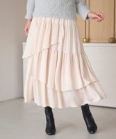 【フェルゥ/Feroux】の【洗える】ランダムティアードスカート 人気、トレンドファッション・服の通販 founy(ファニー) ファッション Fashion レディースファッション WOMEN スカート Skirt ティアードスカート Tiered Skirts アシンメトリー Asymmetry ティアードスカート Tiered Skirt バランス Balance フリル Frills ランダム Random ロング Long 冬 Winter 洗える Washable A/W・秋冬 Aw・Autumn/Winter・Fw・Fall-Winter |ID:prp329100004527414