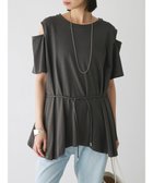 【グリーンパークス/Green Parks】のショルダーカットチュニック Gray|ID: prp329100004527454 ipo3291000000032016590