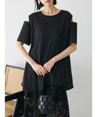 【グリーンパークス/Green Parks】のショルダーカットチュニック Black|ID: prp329100004527454 ipo3291000000032016591