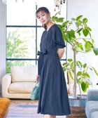 【ティアクラッセ/Tiaclasse】の【洗える】パフスリーブワンピース 人気、トレンドファッション・服の通販 founy(ファニー) ファッション Fashion レディースファッション WOMEN ワンピース Dress ウォッシャブル Washable スリーブ Sleeve チュニック Tunic フェミニン Feminine フレア Flare ポケット Pocket ミモレ Mimore リボン Ribbon ロング Long 再入荷 Restock/Back In Stock/Re Arrival 半袖 Short Sleeve 夏 Summer NEW・新作・新着・新入荷 New Arrivals 春 Spring S/S・春夏 Ss・Spring/Summer 洗える Washable thumbnail ダークブルー|ID: prp329100004527472 ipo3291000000032016656