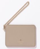 【ランバン オン ブルー/LANVIN en Bleu】のリュクサンブールカラー パスケース グレージュ|ID: prp329100004527476 ipo3291000000032016679