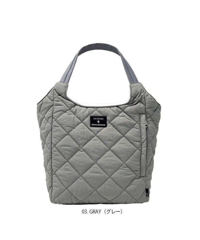 【ルートート/ROOTOTE】の1331【仕切り+自立+撥水】LT.ラウンド.パルーティ.キルト-C インテリア・キッズ・メンズ・レディースファッション・服の通販 founy(ファニー) https://founy.com/ ファッション Fashion レディースファッション Fashion for Women バッグ Bags カメラ Camera Accessories キルティング Quilted, Quilting キルト Quilt, Quilted Fabric 傘 Umbrella, Parasol シンプル Simple, Minimal フィット Fit, Slim Fit フォルム Silhouette, Form フラット Flat, Flat Shoes プリント Print, Printed Pattern ボックス Boxy, Box Shape ポケット Pocket, Pocket Detail ラウンド Round, Round Neck ランダム Random, Irregular 新作・新入荷 New Arrivals / New In |ID: prp329100004527500 ipo3291000000033732162