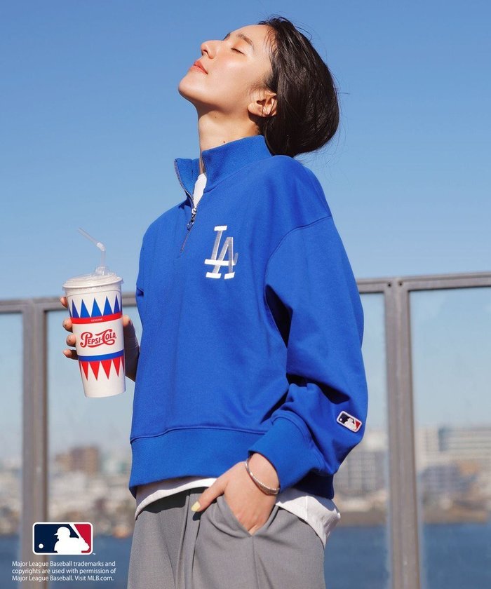 【エニィファム/any FAM】の【洗濯機可/UVケア】MLB/メジャーリーグベースボール ジップスウェット インテリア・キッズ・メンズ・レディースファッション・服の通販 founy(ファニー) https://founy.com/ ファッション Fashion レディースファッション WOMEN トップス・カットソー Tops/Tshirt シャツ/ブラウス Shirts/Blouses パーカ Sweats ロング / Tシャツ T-Shirts スウェット Sweat カットソー Cut and Sewn インナー Inner 春 Spring カットソー Cut And Sew シンプル Simple スウェット Sweat スポーツ Sports タートルネック Turtleneck チャーム Charm バランス Balance S/S・春夏 Ss・Spring/Summer おすすめ Recommend 夏 Summer ビジネス 仕事 通勤 Business |ID: prp329100004527524 ipo3291000000032016876