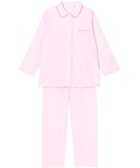 【ウィング/Wing】の【肌感®パジャマ】 長袖・長ズボン ピマ綿100% やわらかな肌ざわり 霜降り調 ウィング/ワコール EP3001 ピンク|ID: prp329100004527532 ipo3291000000032660137