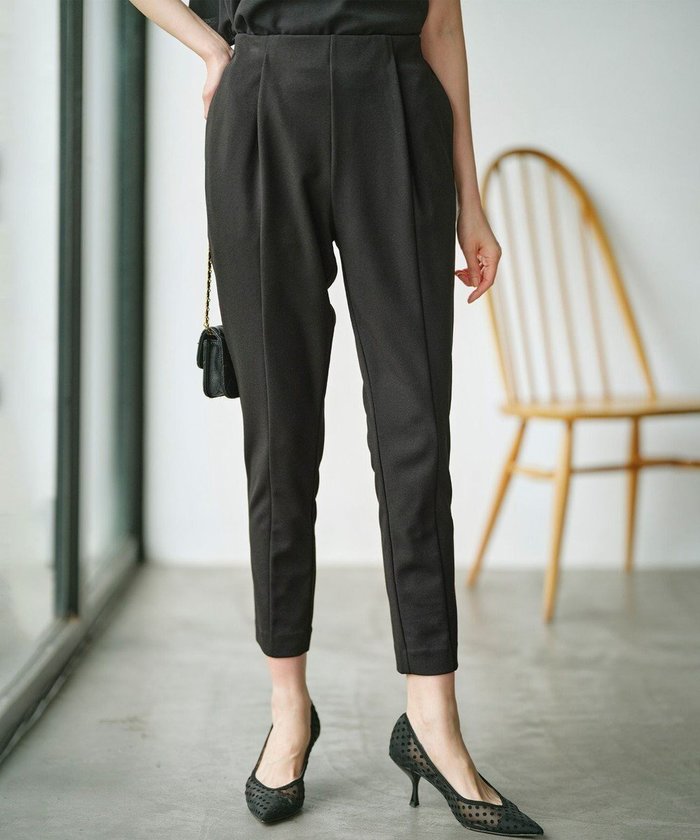 【組曲/KUMIKYOKU】の【接触冷感・吸湿冷感・UVカット】スタイルアップジャージー パンツ インテリア・キッズ・メンズ・レディースファッション・服の通販 founy(ファニー) https://founy.com/ ファッション Fashion レディースファッション Fashion for Women パンツ Pants & Trousers 春 Spring ギャザー Gathered, Ruffled 吸水 Absorbent, Quick-Dry ジョーゼット Georgette, Semi-Sheer Fabric セットアップ Set-Up, Coordinated Outfit レギンス Leggings, Stretch Pants S/S・春夏 SS, Spring/Summer, Warm Season おすすめ Recommended / Our Picks 夏 Summer 結婚式 Wedding ビジネス 仕事 通勤 Business / Work / Commuting |ID: prp329100004527537 ipo3291000000034233129