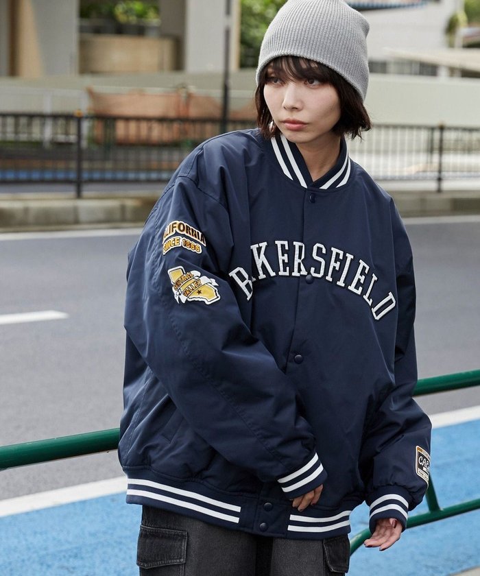 【ウィゴー/WEGO】のパテッドワッペンスタジャン インテリア・キッズ・メンズ・レディースファッション・服の通販 founy(ファニー) https://founy.com/ ファッション Fashion レディースファッション WOMEN アウター Coat Outerwear コート Coats ジャケット Jackets 秋 Autumn/Fall カーゴパンツ Cargo Pants クラシカル Classical ジャケット Jacket スウェット Sweat スマホ Smartphone セットアップ Set Up ダウン Down トレンド Trend 人気 Popularity パーカー Hoodie 防寒 Cold Protection 冬 Winter A/W・秋冬 Aw・Autumn/Winter・Fw・Fall-Winter 再入荷 Restock/Back In Stock/Re Arrival プチプライス・低価格 Affordable おすすめ Recommend |ID: prp329100004527542 ipo3291000000032016945