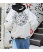 【ウィゴー/WEGO】のパテッドワッペンスタジャン ホワイト|ID: prp329100004527542 ipo3291000000032016950