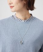 【ジェイ プレス/J.PRESS】のリバーシブルエポリングネックレス ネイビー×ライトグレー系|ID: prp329100004527546 ipo3291000000032968865