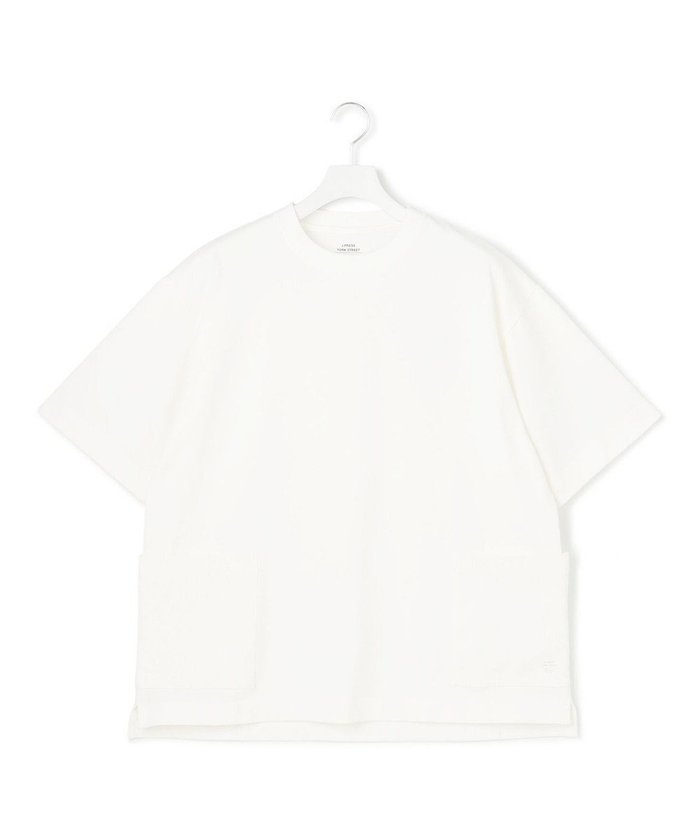 【ジェイプレスヨークストリート/J.PRESS YORK STREET】の【UNISEX】腰ポケットTシャツ インテリア・キッズ・メンズ・レディースファッション・服の通販 founy(ファニー) https://founy.com/ ファッション Fashion レディースファッション WOMEN トップス・カットソー Tops/Tshirt シャツ/ブラウス Shirts/Blouses ロング / Tシャツ T-Shirts カットソー Cut and Sewn ユニセックス Unisex カットソー Cut And Sew プリント Print ポケット Pocket ワンポイント One Point 夏 Summer 春 Spring S/S・春夏 Ss・Spring/Summer |ID: prp329100004527561 ipo3291000000032017036