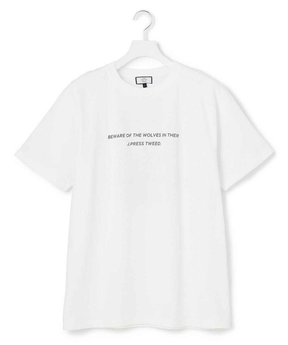 【ジェイプレスヨークストリート/J.PRESS YORK STREET】の【UNISEX】グラフィックTシャツ インテリア・キッズ・メンズ・レディースファッション・服の通販 founy(ファニー) 　ファッション　Fashion　レディースファッション　WOMEN　トップス・カットソー　Tops/Tshirt　シャツ/ブラウス　Shirts/Blouses　ロング / Tシャツ　T-Shirts　カットソー　Cut and Sewn　ユニセックス　Unisex　アメリカン　American　カットソー　Cut And Sew　クール　Cool　グラフィック　Graphic　シンプル　Simple　フロント　Front　プリント　Print　夏　Summer　春　Spring　S/S・春夏　Ss・Spring/Summer　ホワイト系|ID: prp329100004527565 ipo3291000000032017053