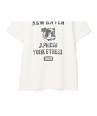 【ジェイプレスヨークストリート/J.PRESS YORK STREET】の【UNISEX】カレッジロゴTシャツ アイボリー系|ID: prp329100004527567 ipo3291000000032017059