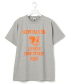 【ジェイプレスヨークストリート/J.PRESS YORK STREET】の【UNISEX】カレッジロゴTシャツ ライトグレー系|ID: prp329100004527567 ipo3291000000032017061
