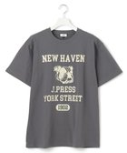 【ジェイプレスヨークストリート/J.PRESS YORK STREET】の【UNISEX】カレッジロゴTシャツ グレー系|ID: prp329100004527567 ipo3291000000032017064
