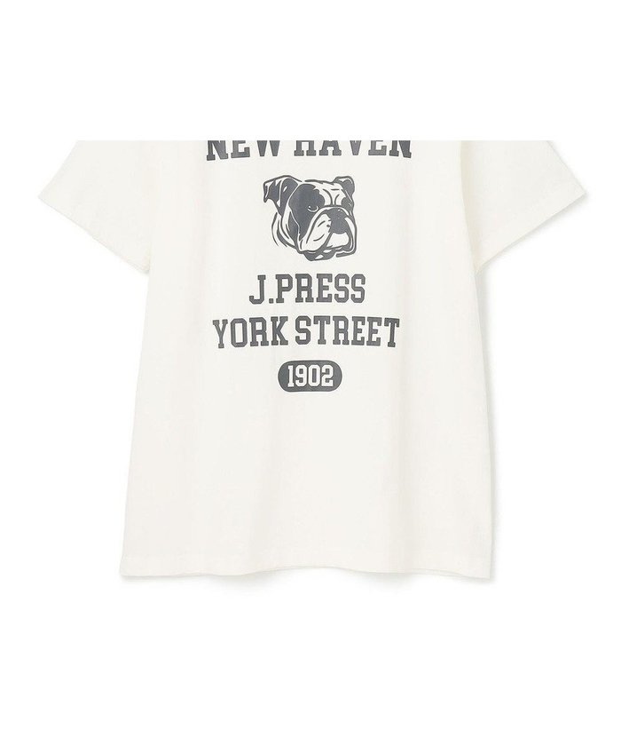 【ジェイプレスヨークストリート/J.PRESS YORK STREET】の【UNISEX】カレッジロゴTシャツ インテリア・キッズ・メンズ・レディースファッション・服の通販 founy(ファニー) https://founy.com/ ファッション Fashion レディースファッション Ladies' Fashion Online トップス・カットソー Tops/Tshirt シャツ/ブラウス Shirts/Blouses ロング / Tシャツ T-Shirts カットソー Cut and Sewn ユニセックス Unisex アメリカン American カットソー Cut And Sew プリント Print 夏 Summer 春 Spring S/S・春夏 Ss・Spring/Summer |ID: prp329100004527567 ipo3291000000032565628