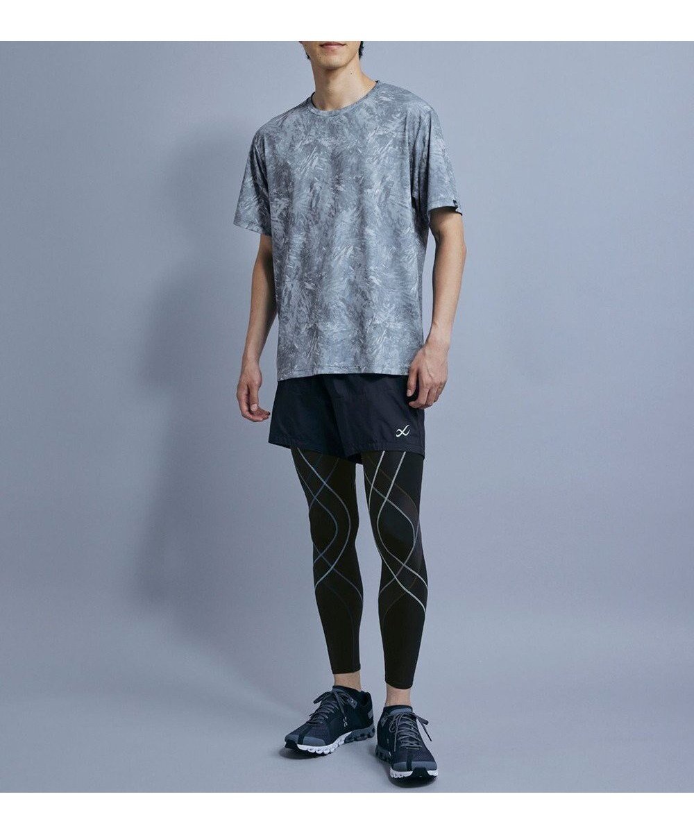 【シーダブリューエックス/CW-X】の【UNISEX】 CW-X トップス 3分袖 カジュアルTシャツ 少しゆったりとした着用感 吸汗速乾 半袖 ユニセックス DLR105 /ワコール 人気、トレンドファッション・服の通販 founy(ファニー) 　ファッション　Fashion　レディースファッション　WOMEN　トップス・カットソー　Tops/Tshirt　シャツ/ブラウス　Shirts/Blouses　ロング / Tシャツ　T-Shirts　ユニセックス　Unisex　再入荷　Restock/Back In Stock/Re Arrival　半袖　Short Sleeve　 other-1|ID: prp329100004527577 ipo3291000000032017103