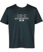 【シーダブリューエックス/CW-X】の【UNISEX】 CW-X トップス 3分袖 カジュアルTシャツ 少しゆったりとした着用感 吸汗速乾 半袖 ユニセックス DLR105 /ワコール ダークブラウン|ID: prp329100004527577 ipo3291000000032017112