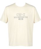 【シーダブリューエックス/CW-X】の【UNISEX】 CW-X トップス 3分袖 カジュアルTシャツ 少しゆったりとした着用感 吸汗速乾 半袖 ユニセックス DLR105 /ワコール アイボリー|ID: prp329100004527577 ipo3291000000032153048