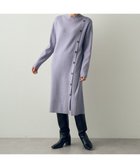 【イェッカ ヴェッカ/YECCA VECCA】の釦デザインハイネックニットワンピース 人気、トレンドファッション・服の通販 founy(ファニー) ファッション Fashion レディースファッション WOMEN ワンピース Dress ニットワンピース Knit Dresses おすすめ Recommend ハイネック High Neck フォルム Form ポケット Pocket ワイドリブ Wide Rib A/W・秋冬 Aw・Autumn/Winter・Fw・Fall-Winter thumbnail Lavender|ID: prp329100004527581 ipo3291000000032017133