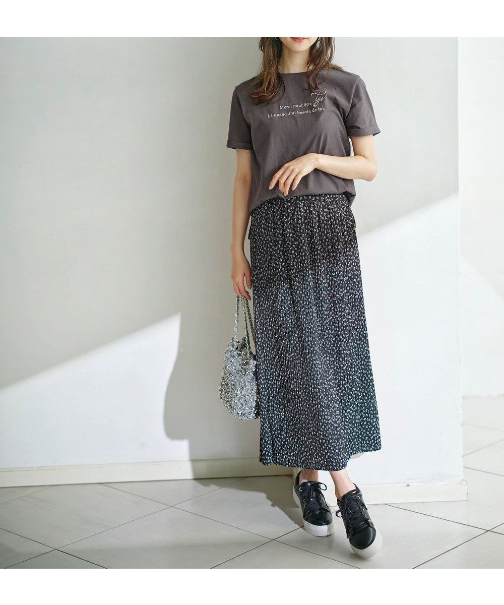 【エニィ スィス/any SiS】の【洗える】ナロー プリーツスカート 人気、トレンドファッション・服の通販 founy(ファニー) 　ファッション　Fashion　レディースファッション　Ladies' Fashion Online　スカート　Skirt　プリーツスカート　Pleated Skirts　ジョーゼット　Georgette　ストレート　Straight　ドット　Dot　プリント　Print　プリーツ　Pleats　夏　Summer　春　Spring　S/S・春夏　Ss・Spring/Summer　洗える　Washable　 other-1|ID: prp329100004527591 ipo3291000000032670915