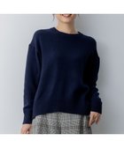 【組曲/KUMIKYOKU】のカシミヤブレンドバルキープルオーバー ニット ネイビー系|ID: prp329100004527602 ipo3291000000032017210