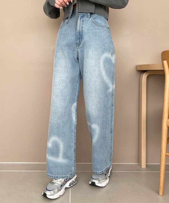 【ウィゴー/WEGO】のスプレーペイントストレートデニムパンツ インテリア・キッズ・メンズ・レディースファッション・服の通販 founy(ファニー) https://founy.com/ ファッション Fashion レディースファッション WOMEN パンツ Pants デニムパンツ Denim Pants 春 Spring 秋 Autumn/Fall ショート Short シンプル Simple ジーンズ Jeans ストレート Straight スマホ Smartphone デニム Denim 人気 Popularity プリント Print ルーズ Loose ワイド Wide 冬 Winter A/W・秋冬 Aw・Autumn/Winter・Fw・Fall-Winter S/S・春夏 Ss・Spring/Summer 再入荷 Restock/Back In Stock/Re Arrival 夏 Summer |ID: prp329100004527644 ipo3291000000032017372