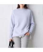 【アンフィーロ 自由区/UNFILO】の【洗える】ハイネックチュニック アイスブルー|ID: prp329100004527654 ipo3291000000032017414