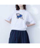 【ジェイプレスヨークストリート/J.PRESS YORK STREET】の【UNISEX】ブルドッグプリントTシャツ ホワイト系|ID: prp329100004527662 ipo3291000000032017444