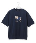 【ジェイプレスヨークストリート/J.PRESS YORK STREET】の【UNISEX】ブルドッグプリントTシャツ ネイビー系|ID: prp329100004527662 ipo3291000000032017452