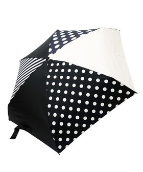 【プラスリング/+RING】の【UVカット95%以上】【UPF50+】プラスリング レディース向け 晴雨兼用 折傘 BLK/DOT T1335 人気、トレンドファッション・服の通販 founy(ファニー) ファッション Fashion レディースファッション WOMEN 傘 / レイングッズ Umbrellas/Rainwear ラップ Wrap 傘 Umbrella 再入荷 Restock/Back In Stock/Re Arrival |ID:prp329100004527689