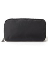 【レスポートサック/LeSportsac】のRECTANGULAR COSMETIC/リサイクルドブラックJP 人気、トレンドファッション・服の通販 founy(ファニー) ファッション Fashion レディースファッション WOMEN 財布 Wallets ポーチ Pouches 軽量 Lightweight シンプル Simple 財布 Wallet 人気 Popularity プリント Print ペンシル Pencil ポケット Pocket ポーチ Pouch 無地 Plain Color リップ Lip おすすめ Recommend ギフト プレゼント Gift Present ビジネス 仕事 通勤 Business |ID:prp329100004527713