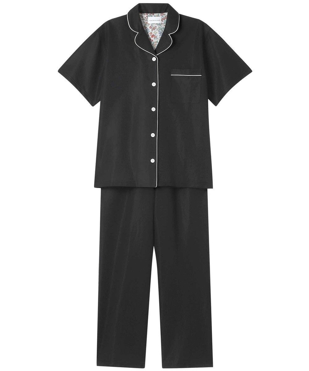 【ウンナナクール/une nana cool】の【綿混】MADE WITH LIBERTY FABRIC さらっとした肌あたりパジャマ インテリア・キッズ・メンズ・レディースファッション・服の通販 founy(ファニー) 　ファッション　Fashion　レディースファッション　WOMEN　パイピング　Piping　パジャマ　Pajamas　プリント　Print　半袖　Short Sleeve　おすすめ　Recommend　ギフト プレゼント　Gift Present　BL|ID: prp329100004527719 ipo3291000000032017672