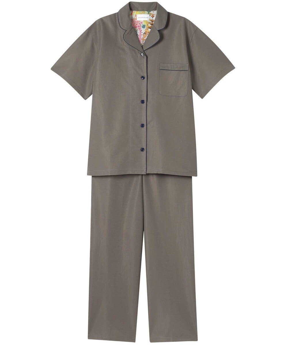 【ウンナナクール/une nana cool】の【綿混】MADE WITH LIBERTY FABRIC さらっとした肌あたりパジャマ インテリア・キッズ・メンズ・レディースファッション・服の通販 founy(ファニー) 　ファッション　Fashion　レディースファッション　WOMEN　パイピング　Piping　パジャマ　Pajamas　プリント　Print　半袖　Short Sleeve　おすすめ　Recommend　ギフト プレゼント　Gift Present　LG|ID: prp329100004527719 ipo3291000000032017675