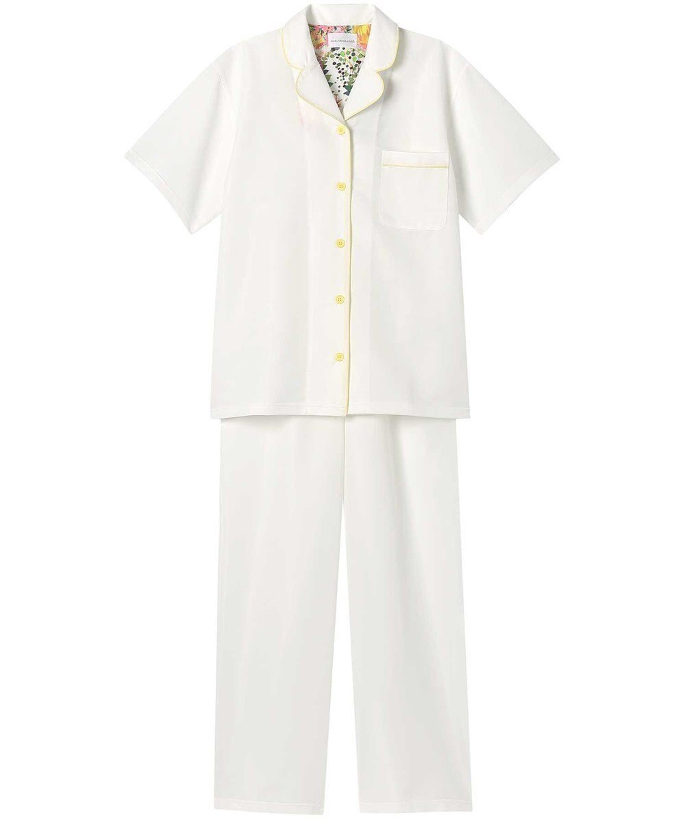 【ウンナナクール/une nana cool】の【綿混】MADE WITH LIBERTY FABRIC さらっとした肌あたりパジャマ インテリア・キッズ・メンズ・レディースファッション・服の通販 founy(ファニー) 　ファッション　Fashion　レディースファッション　WOMEN　パイピング　Piping　パジャマ　Pajamas　プリント　Print　半袖　Short Sleeve　おすすめ　Recommend　ギフト プレゼント　Gift Present　WH|ID: prp329100004527719 ipo3291000000032017678