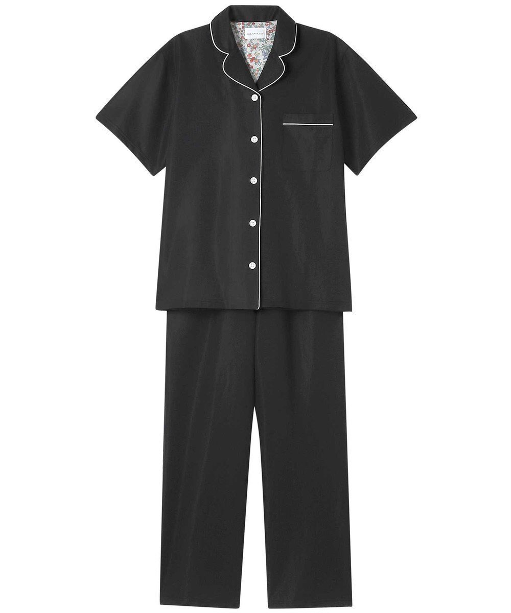 【ウンナナクール/une nana cool】の【綿混】MADE WITH LIBERTY FABRIC さらっとした肌あたりパジャマ インテリア・キッズ・メンズ・レディースファッション・服の通販 founy(ファニー) 　ファッション　Fashion　レディースファッション　WOMEN　パイピング　Piping　パジャマ　Pajamas　プリント　Print　半袖　Short Sleeve　おすすめ　Recommend　ギフト プレゼント　Gift Present　BL|ID: prp329100004527719 ipo3291000000032390231
