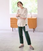 【エニー/ANY】の【洗濯機可/ストレッチ/ウエストゴム/裏起毛】マルチファンクションストレッチテーパードパンツ グリーン|ID: prp329100004527722 ipo3291000000033481165
