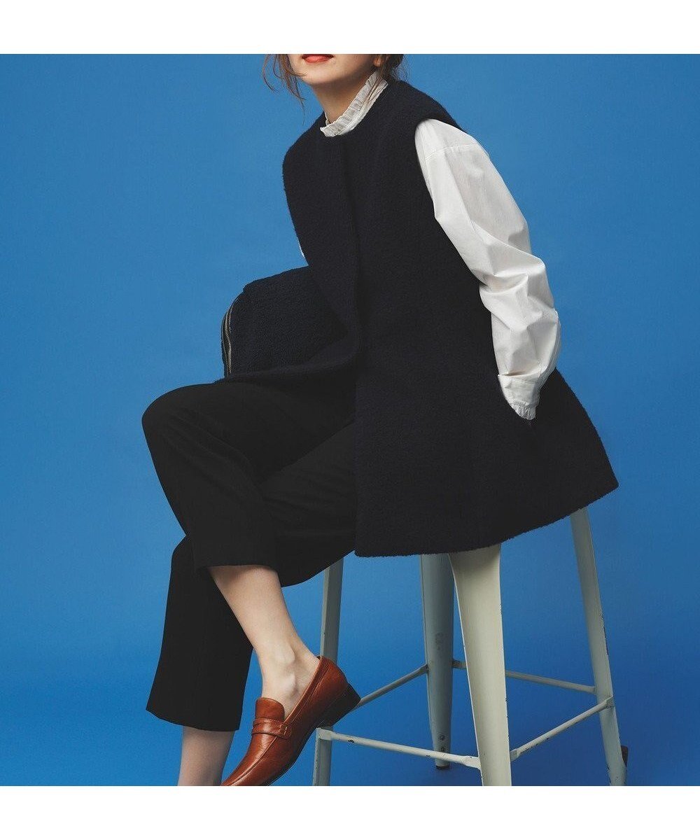 【エニー/ANY】の【ストレッチ/ウエストゴム/裏起毛】マルチファンクションストレッチテーパードパンツ インテリア・キッズ・メンズ・レディースファッション・服の通販 founy(ファニー) 　ファッション　Fashion　レディースファッション　Fashion for Women　パンツ　Pants & Trousers　ストレッチ　Stretch, Stretchy Fabric　センター　Center, Center Line　定番　Standard, Basic Item　人気　Popular, Best Seller　ピーチ　Peach, Soft Touch　ミックス　Mix, Mixed Style　楽ちん　Easy Fit, Comfortable　A/W・秋冬　Autumn/Winter　おすすめ　Recommended / Our Picks　ブラック|ID: prp329100004527722 ipo3291000000035708749